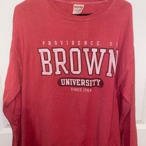 Official Brown University long sleeve tee
